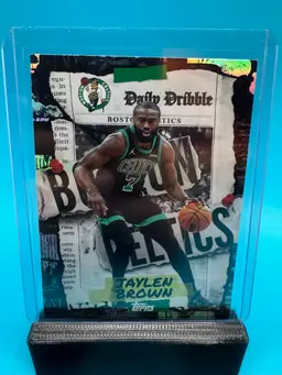 Jaylen Brown Topps Daily Dribble Boston Celtics