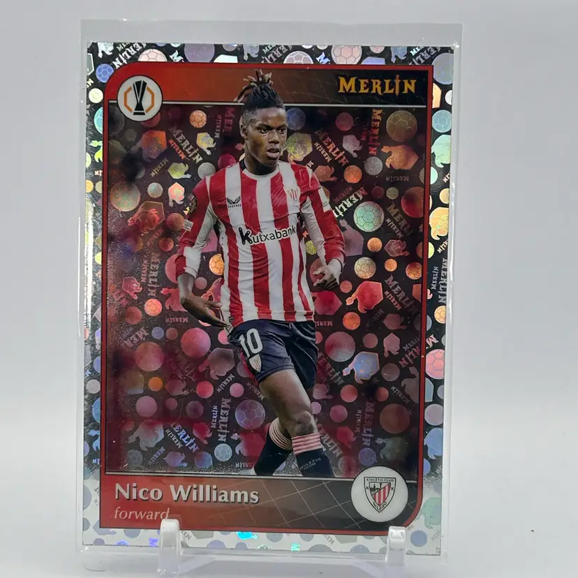 Nico Williams - 2024-25 Topps Chrome Merlin Logofractor - Team Spain / Athletic Club Bilbao
