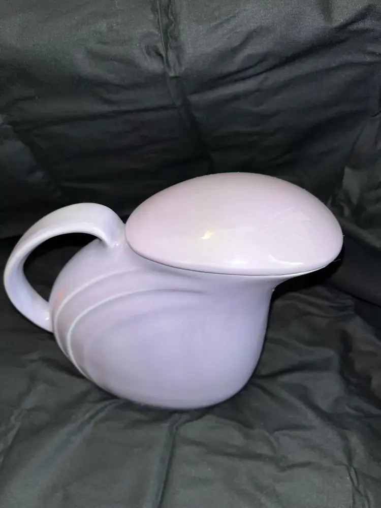 Vintage Hall Water Pitcher With Ice Catcher And Lid