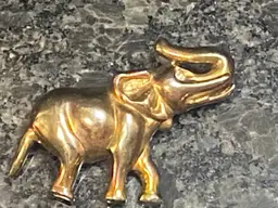 Elephant brooch