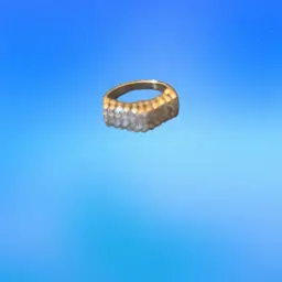 10 Karat Gold Art Deco Cz’s Stones (tested) Size 7 1/2