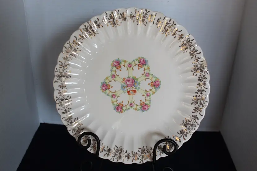 American Limoges Fortune 22 k Gold Dinner Plate 1TC-S264X #3