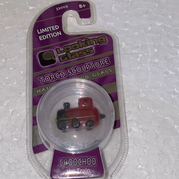 33% Off Sale- Limited Edition Looking Glass Torch Sculpture ChooChoo The Train Front And Back Photos (was $12)