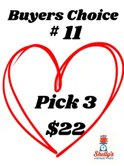 11 - buyers choice pick 3