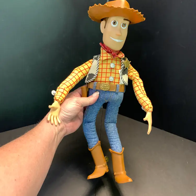 Toy Story Woody Action Doll 1995 AS IS