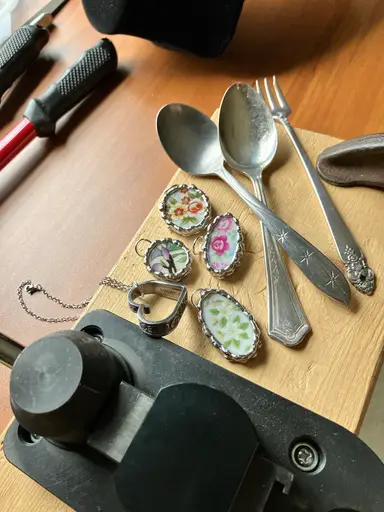First Live! Handmade Jewelry And Making Spoon Rings Live