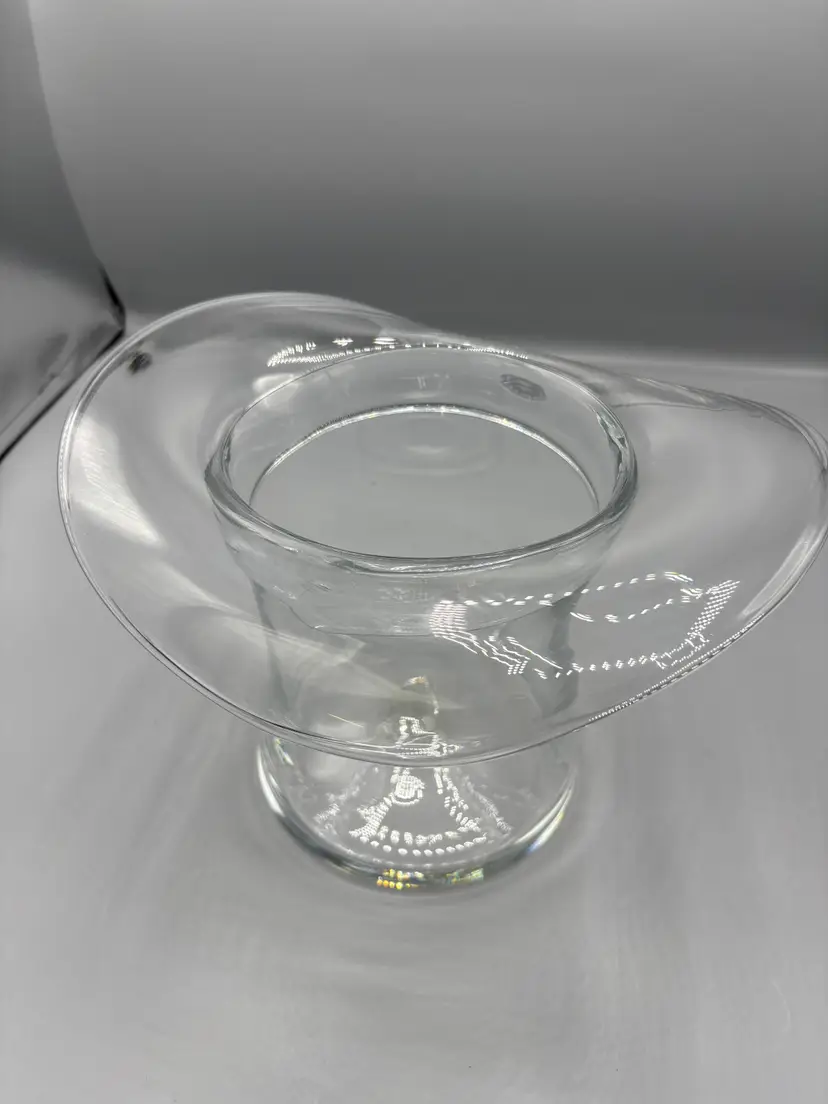 Vintage 50s Blenko Tophat vase