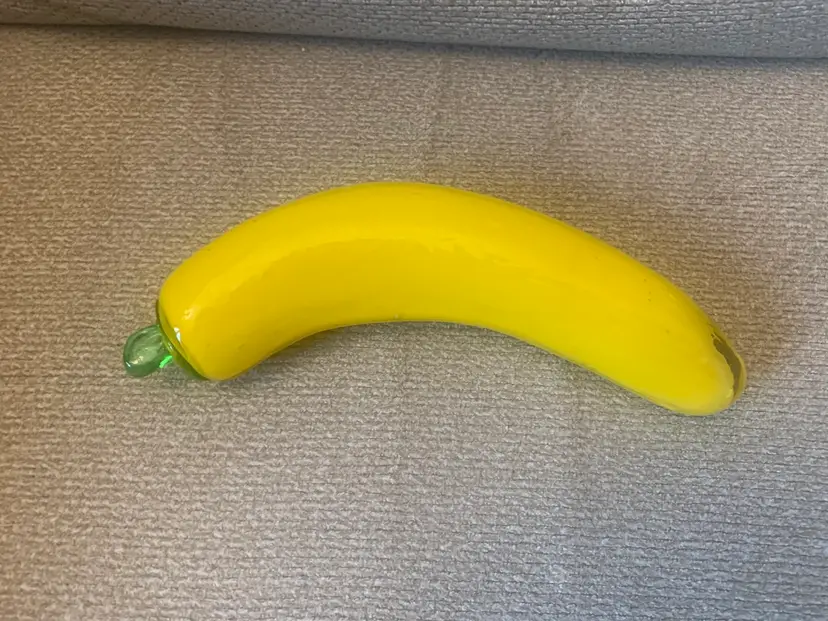1. Art Glass Hand Blown Banana