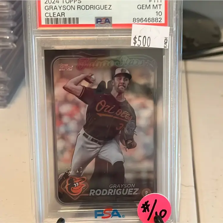 Grayson Rodriguez Future Stars Clear Psa 10