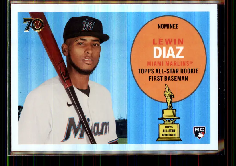 Lewin Diaz 2021 Topps All-Star Rookie Cup #10 - Miami Marlins - (147-110)