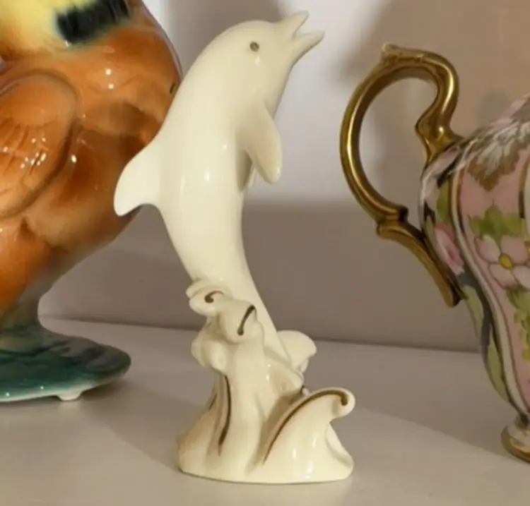 Lenox China dolphine vintage figuring