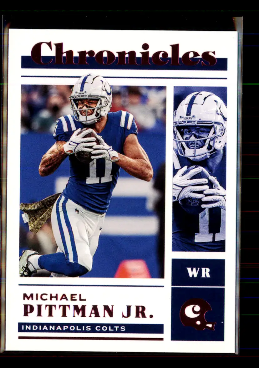 Michael Pittman Jr. 2022 Panini Chronicles Pink #11 - (113) - Indianapolis Colts