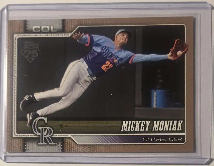 2026 Topps Series 1 Gold Mickey Moniak 1485/2026