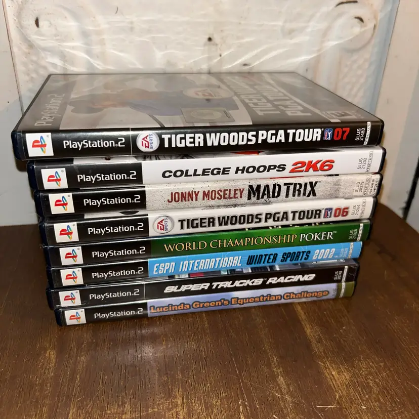 Lot Of 8 Ps2 Games