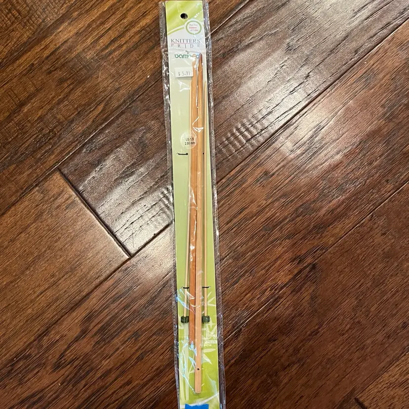 Bamboo Japanese Knitting Needles 1.5