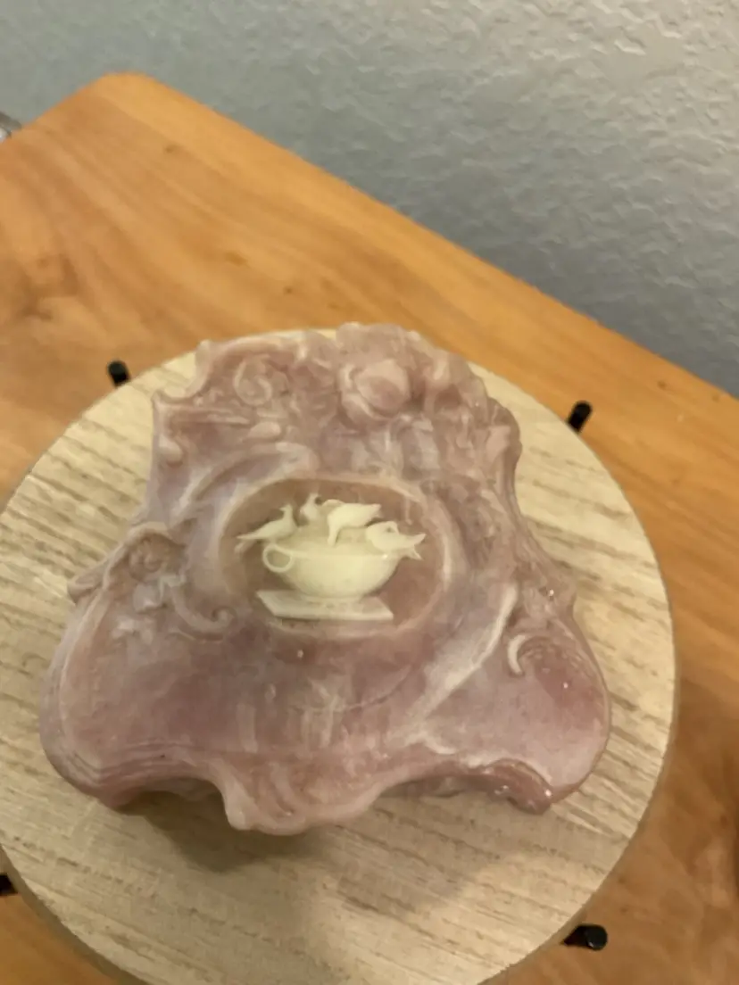 Incolay Stone Trinket Box