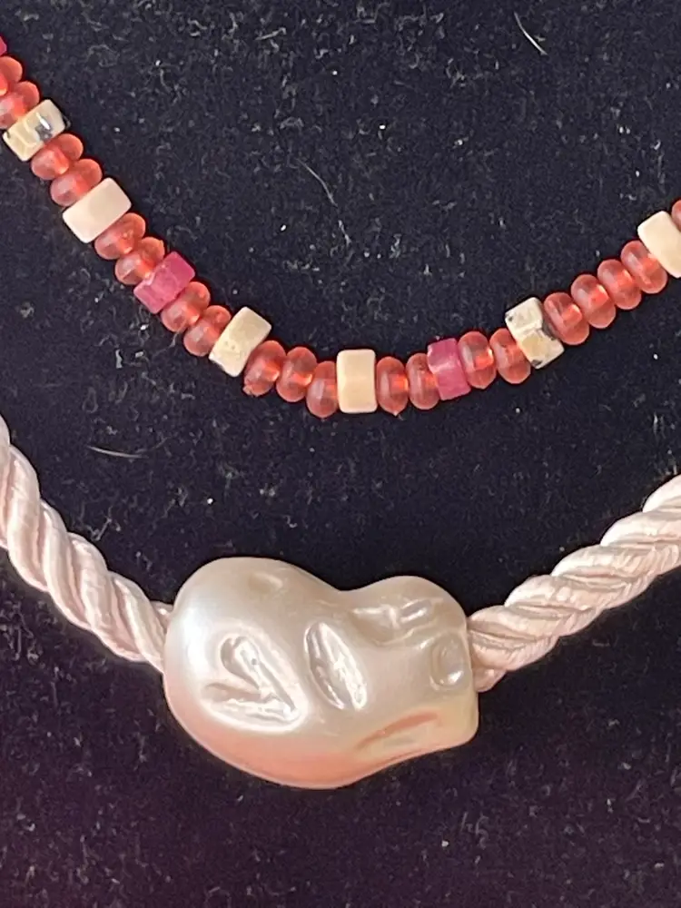 Vintage HandmadeRope Necklace