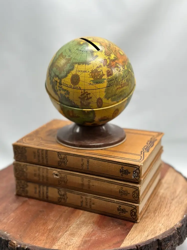 Vintage Stack Books For Decor Risers