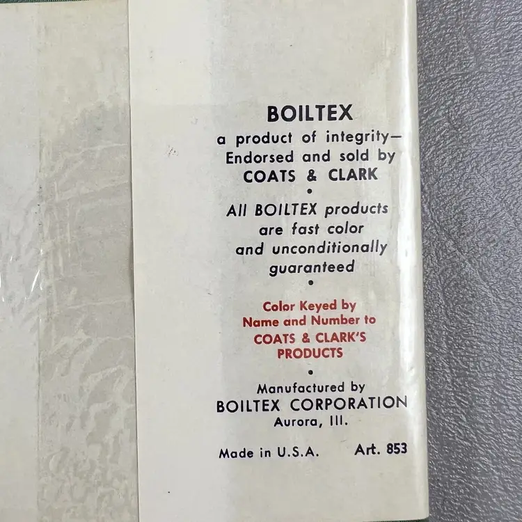 Vintage Boiltex 3" Folded Satin Blanket Binding 4 3/4 Yards Hunter Green NOS New Sealed