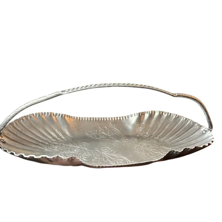 Beautiful Aluminum Handled Basket