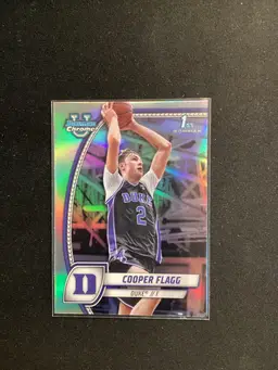 2024-2025 Bowman U Chrome Cooper Flagg Refractor #16