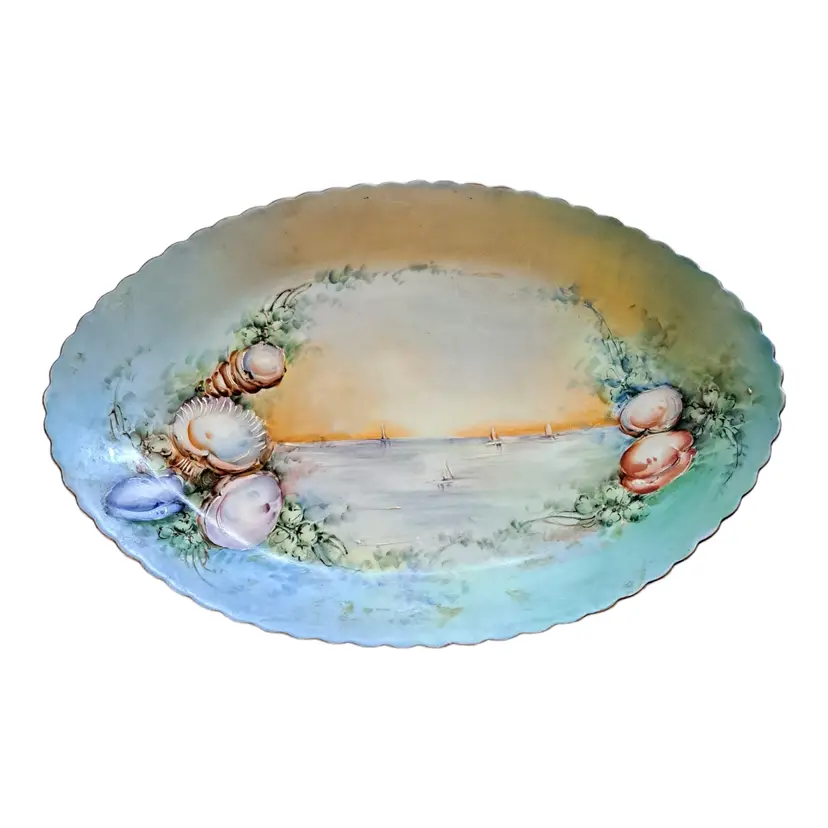 Vintage O & EG Royal Austria Platter