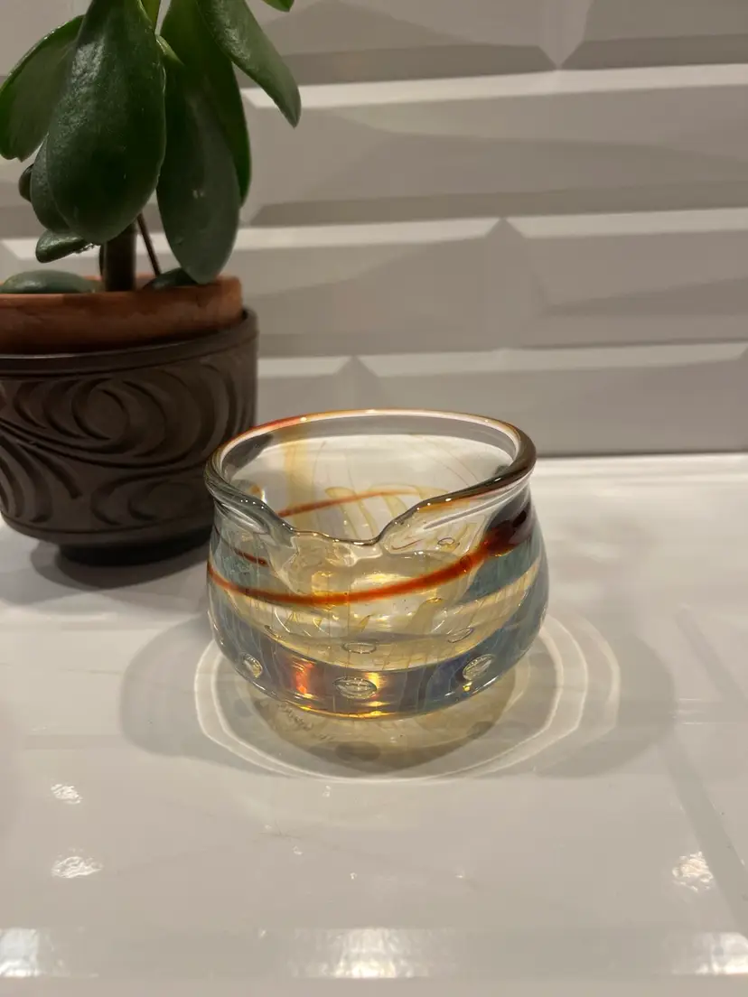Dabanian Karnig Studio Art Glass Bowl