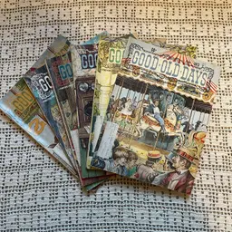 Vintage Good Old Days Magazine Lot 1973 Set of 6
