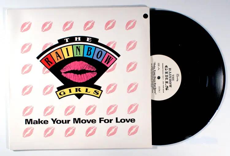 Rainbow Girls - Make Your Move For Love (12" Single) (1990) Vinyl House Remix