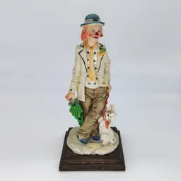 Vtg Capodiamonte Giuseppe Armani Clown