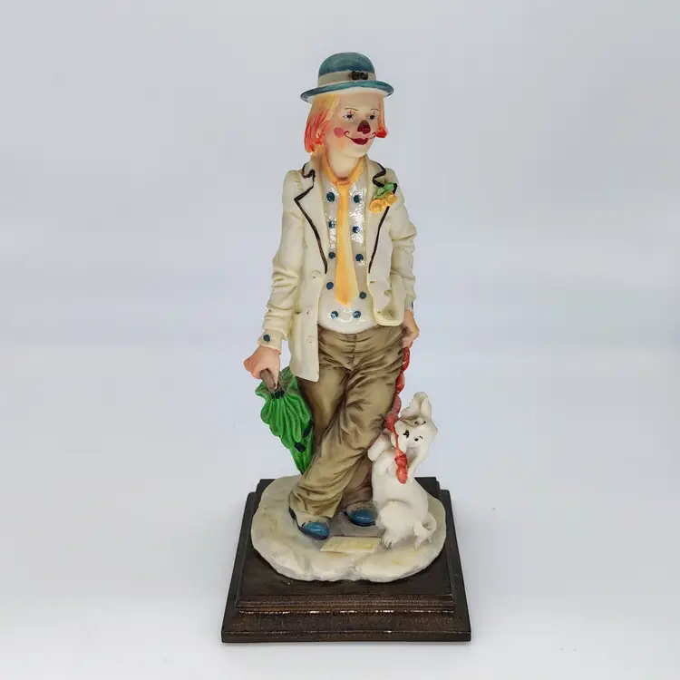 Vtg Capodiamonte Giuseppe Armani Clown