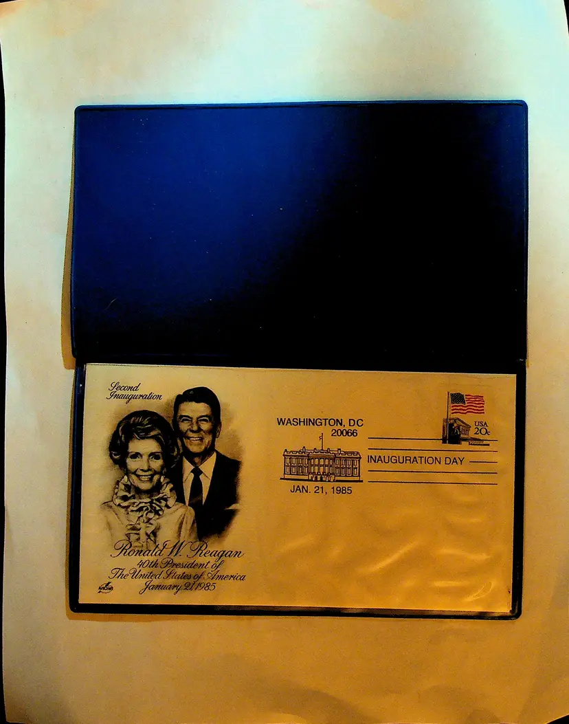 Ronald Reagan Inauguration Day 1985 Postal Cover