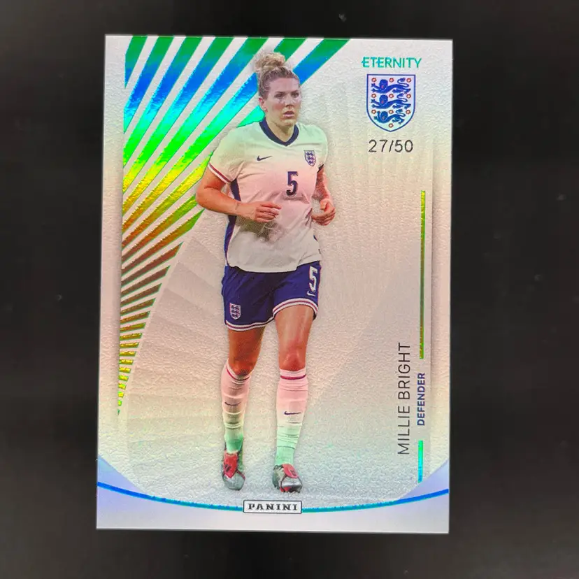 Millie Bright 2025 Panini Lionesses Eternity /50 Soccer Card CD10