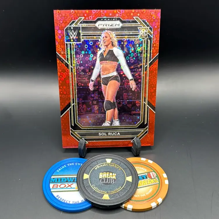 2023 Panini Prizm Sol Ruca Rc Red Disco 48/99 Nxt
