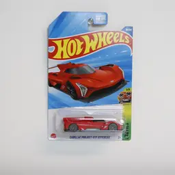 Hot Wheels Cadillac Project GTP Hypercar Red - Hot Wheels Cadillac Project GTP Hypercar
