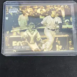 2021 Stadium Club Chrome Hideki Matsui Gold Minted - Yankees