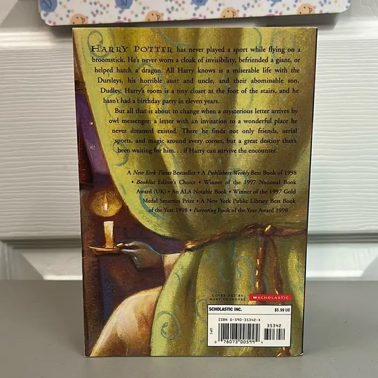 Harry Potter And The Sorcerer’s Stone By J.K Rowling