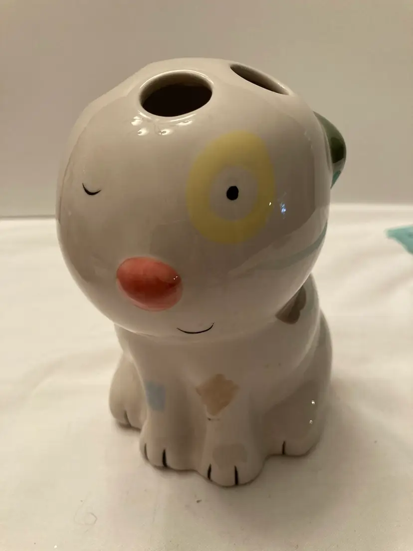 Cute Dog Toothbrush Or Pen Holder