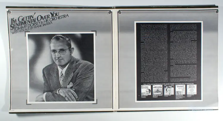 Tommy Dorsey - I'm Gettin' Sentimental Over You (1972) 2-LP Vinyl; Frank Sinatra