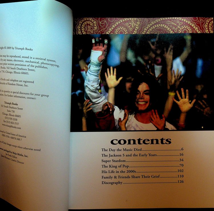 A Tribute to an American Icon Michael Jackson the One and Only SC Book