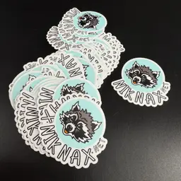 50 Pack Niknax Promotional Stickers 2”