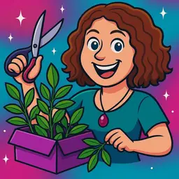 Small Leaf Hoya Curated Cuttings Box