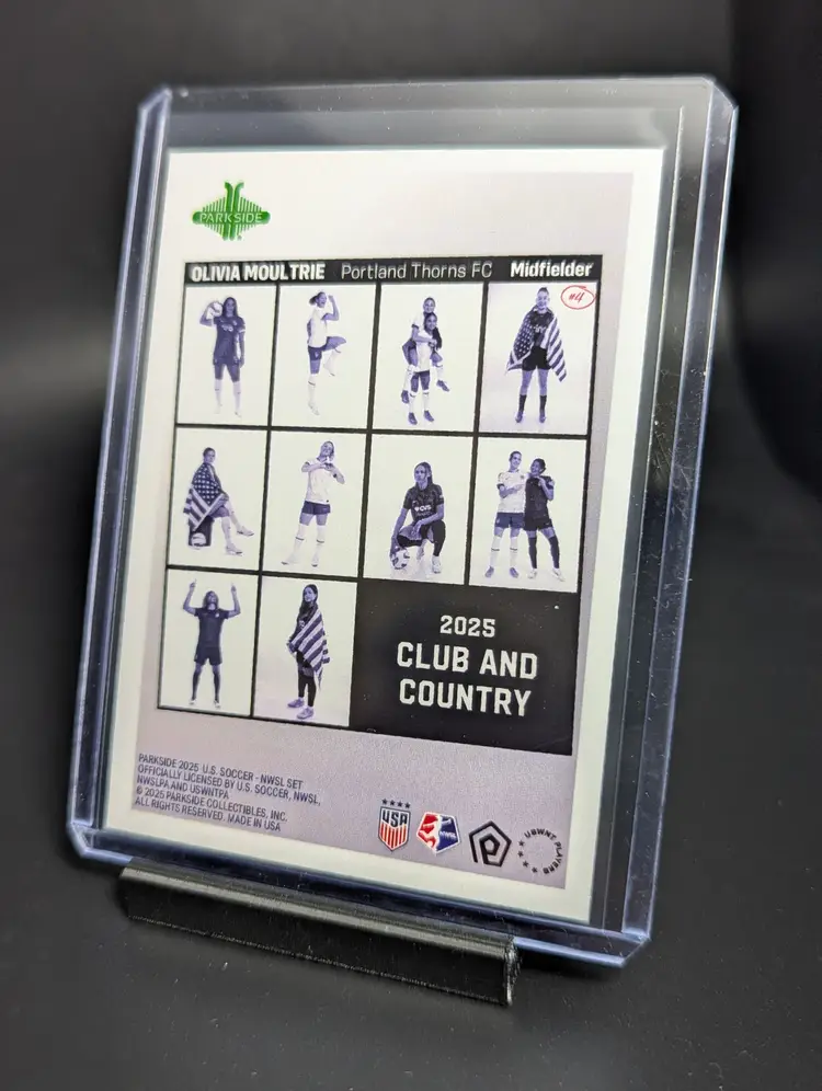 2025 Parkside NWSL/USWNT Club and Country Studio /200 Olivia Moultrie