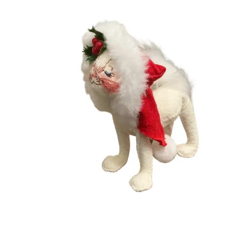 Annalee 1999 Christmas Cat Plush