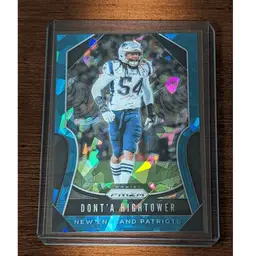 2019 Panini Prizm Donta Hightower Blue Ice /99 New England Patriots