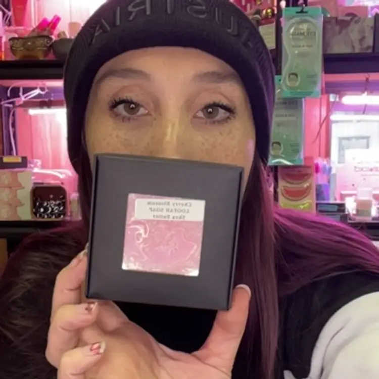 Cherry Blossom Loofah Soap