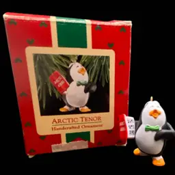 Vintage Artic Tenor Hallmark Keepsake Christmas Ornament 1988