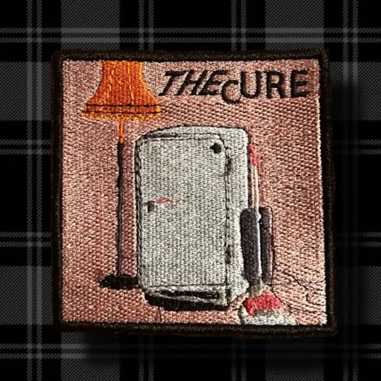 The Cure Three Imaginary Boys Album Cover Embroidered Patch