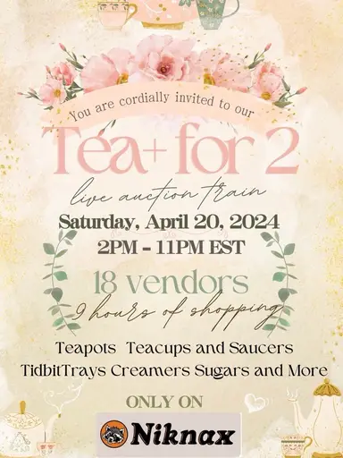 Tea For 2 Train - Teacups & Teapots Sale