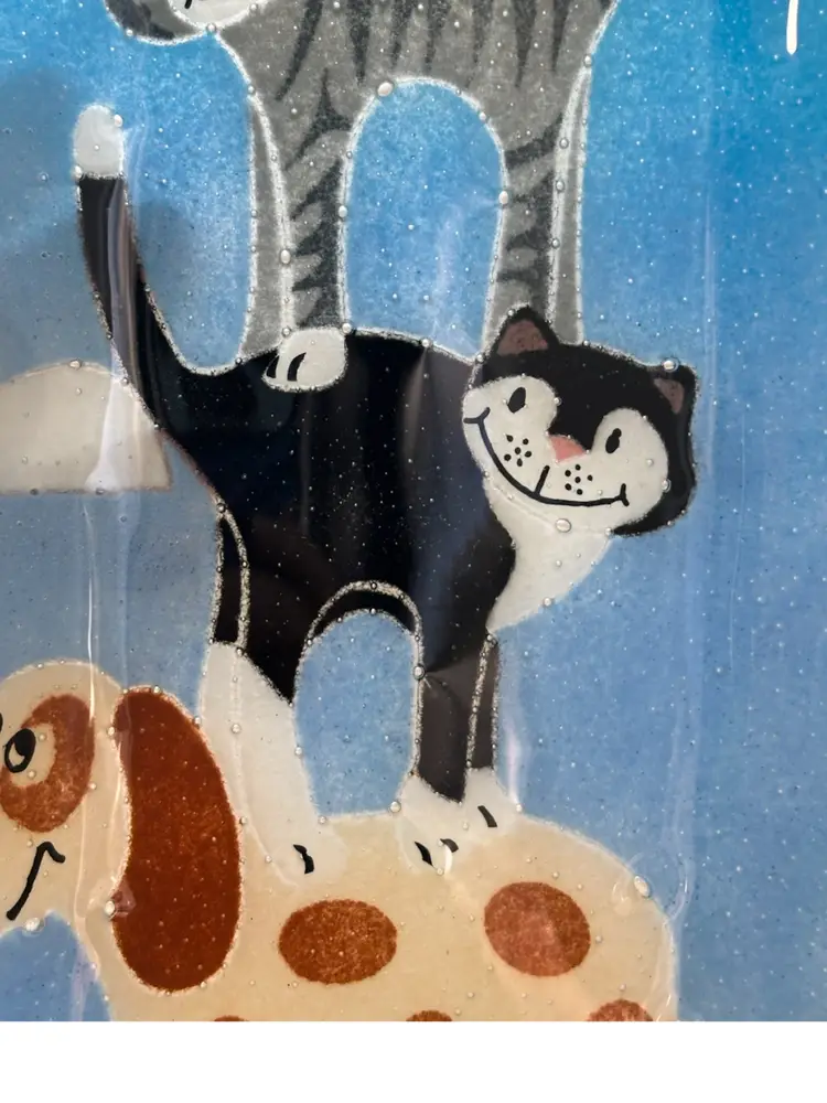 100TH LIVE NORI’S PICK THANK YOU: Peggy Karr Fused Glass Dish